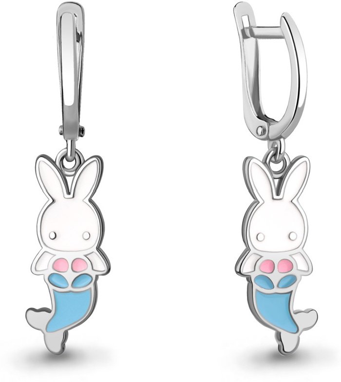 Серьги Aquamarine 34489 купить,NaN