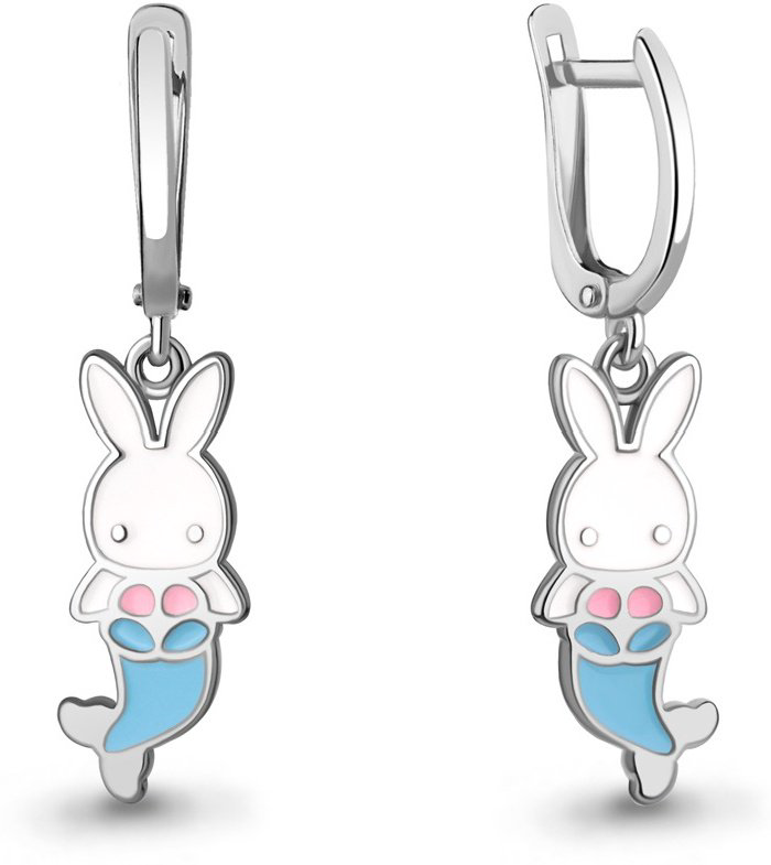 Серьги Aquamarine 34489 купить,NaN