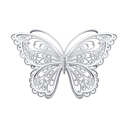 Брошь Diamant 94-140-00674-1 купить,NaN