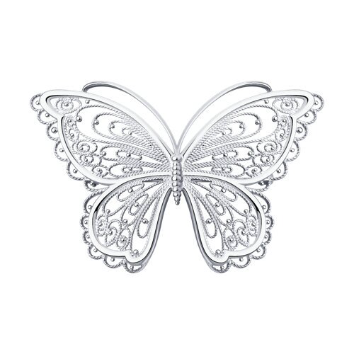 Брошь Diamant 94-140-00674-1 купить,NaN