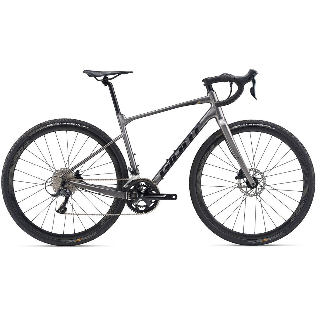 Велосипед Giant Revolt 2 2020 S 700 13 metallic black купить,NaN
