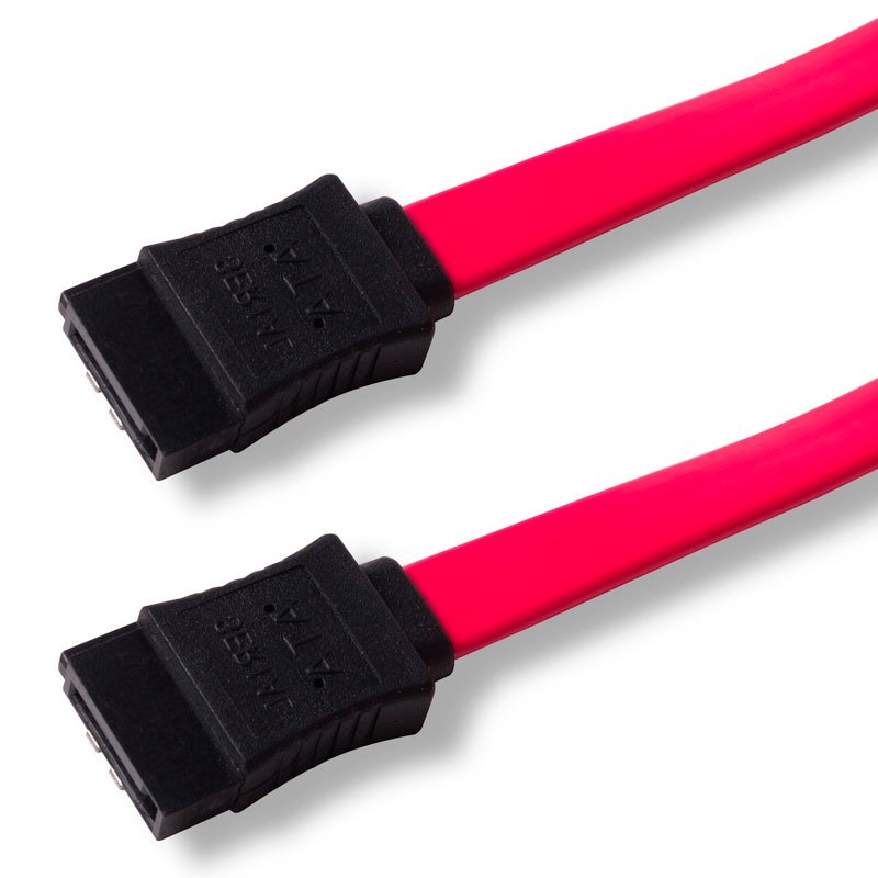 Кабель iPower SATA iPiS 0.5м красный