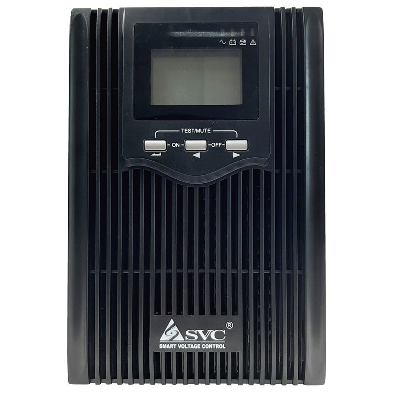 Источник бесперебойного питания SVC PTL-2K-LCD/A2 черный купить,0