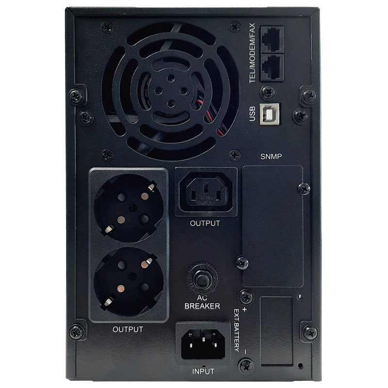 Источник бесперебойного питания SVC PTL-2K-LCD/A2 черный купить,NaN