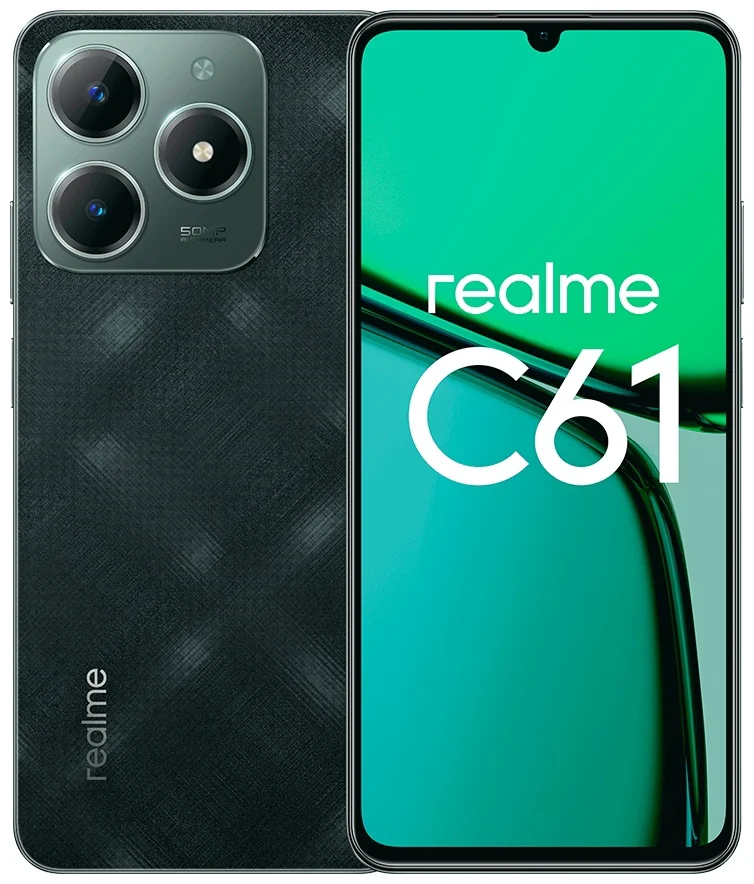 Смартфон Realme C61 6/128GB Dark Green