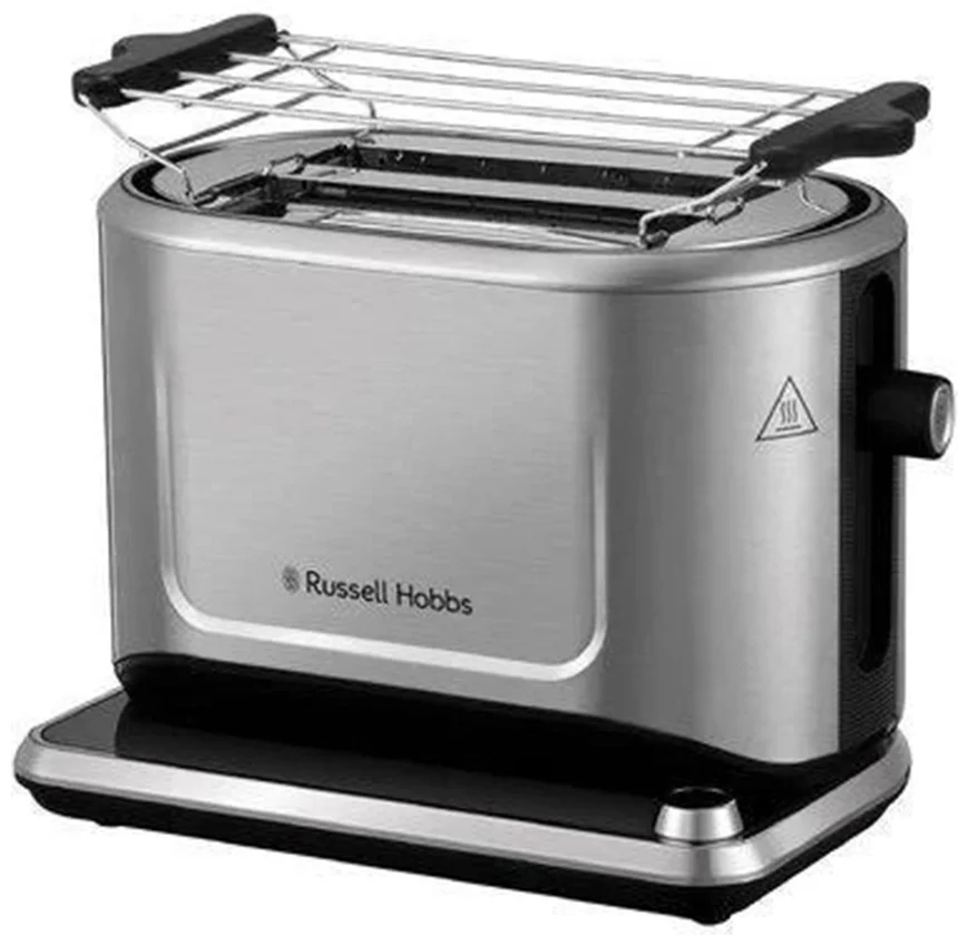 Тостер Russell Hobbs 26210-56 черно-серебристый - ForteMarket Тостер Russell Hobbs 26210-56 черно-серебристый купить,0