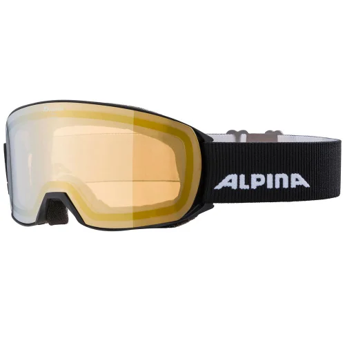 Маска горнолыжная Alpina Nakiska HM черная купить,NaN
