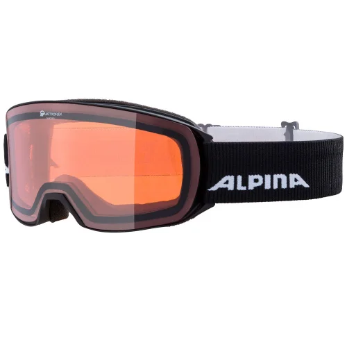 Маска горнолыжная Alpina Nakiska Q черная купить,NaN