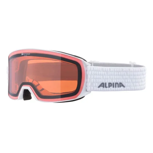 Маска горнолыжная Alpina Nakiska Q белая
