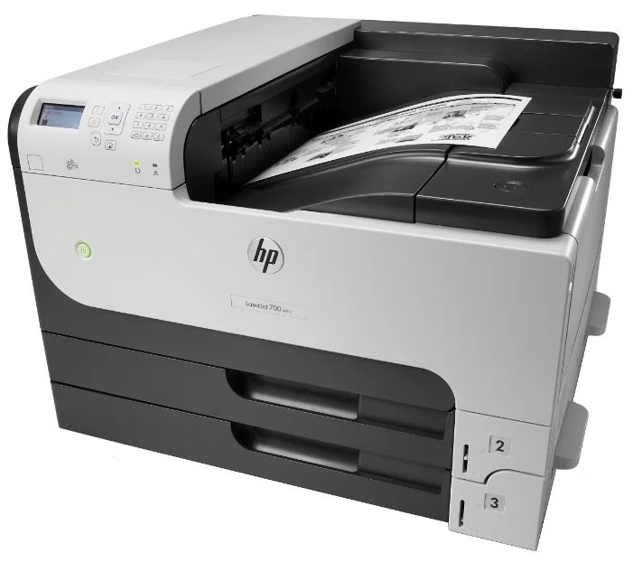 Принтер HP Europe LaserJet Enterprise 700 M712dn CF236A черно-белый