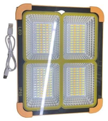 Турестический фонарь JD D18-1000W кемпинговый желтый купить,6000