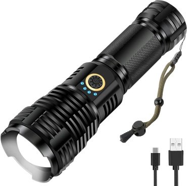 Турестический фонарь Led Tactical Flashlight XHT-70 черный