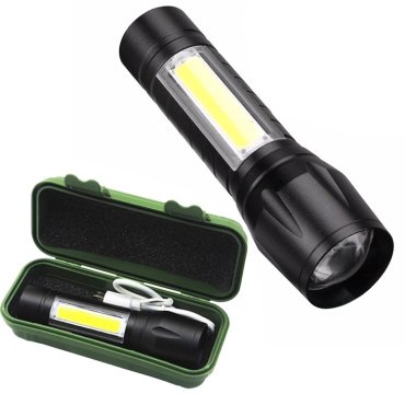 Турестический фонарь Hedwig TP-1402 черный
