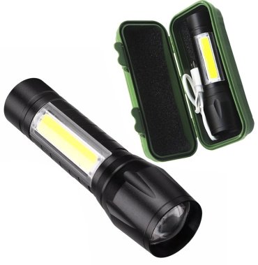 Турестический фонарь Hedwig TP-1402 черный
