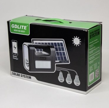 Турестический фонарь GDLITE GD8017 черный
