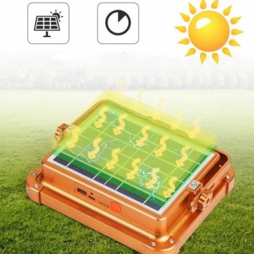 Турестический фонарь Solar D8 кемпинговый желтый