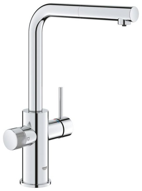 Смеситель для кухни Grohe Blue Pure Minta 30590000, латунь, цвет серебристый купить,NaN