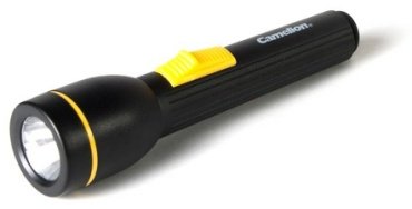 Турестический фонарь Camelion FL1L2AA-2R6P черный
