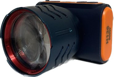 Турестический фонарь LED H136 налобный синий купить,NaN