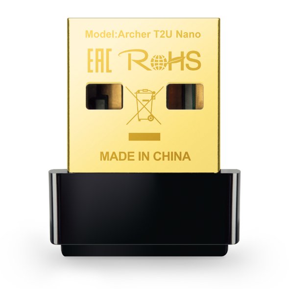 Wi-Fi адаптер TP-Link Archer T2U Nano черный
