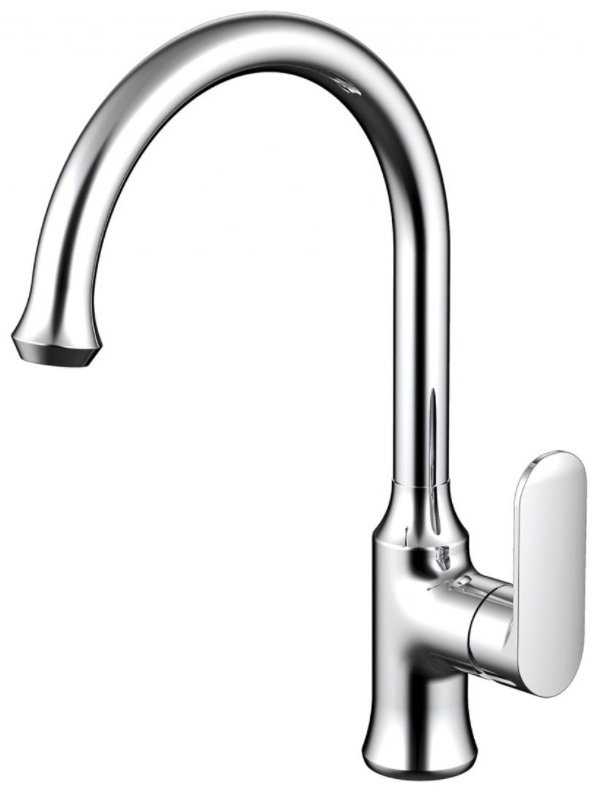 Смеситель для кухни (мойки) BRAVAT Opal F7125183CP-RUS, однозахватный купить,NaN