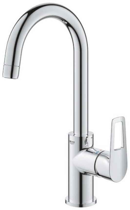 Смеситель для кухни (мойки) Grohe BauLoop 23891001, однозахватный купить,85300