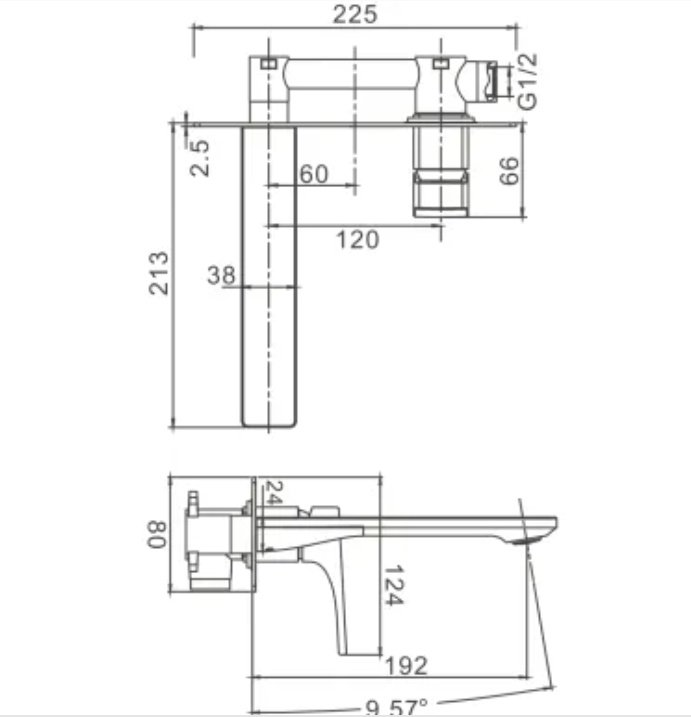 Смеситель для ванны Belz White House BELZ B14709-3, латунь, цвет стальной купить,NaN