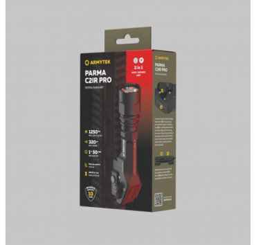 Турестический фонарь Armytek Parma C2IR Pro ручной черный купить,85640