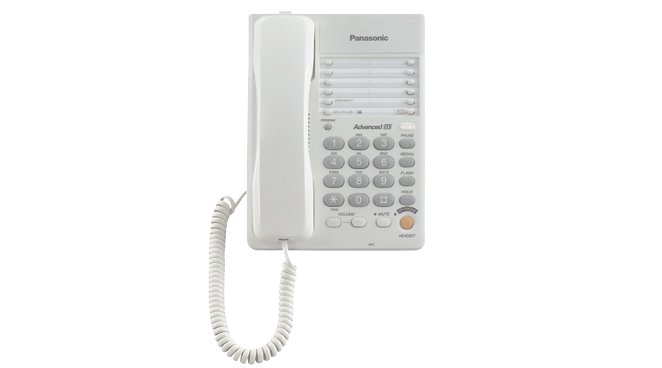 Телефон Panasonic KX-TS2363 Ruw белый купить,0
