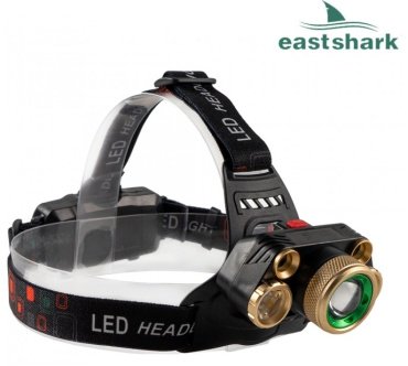 Турестический фонарь East Shark 747109 черный