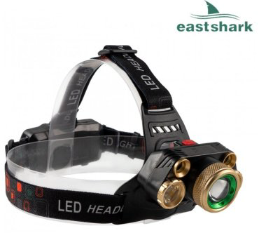 Турестический фонарь East Shark 747109 черный