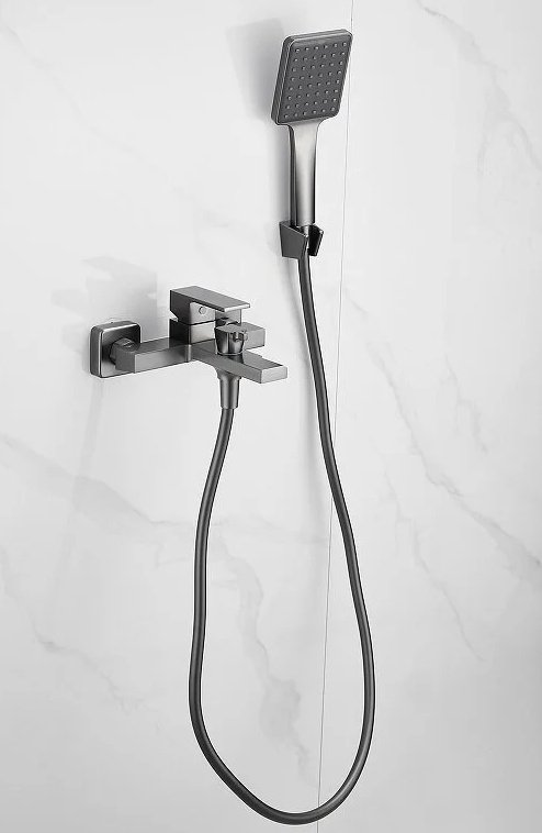Смеситель для ванны Belz White House BELZ B60613-3, латунь, цвет графит купить,NaN
