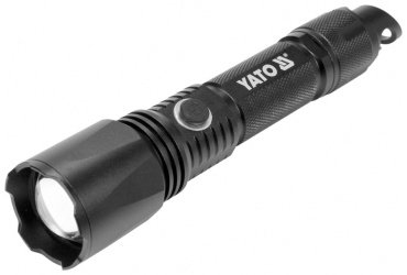 Турестический фонарь YATO YT-08559 ручной черный купить,NaN