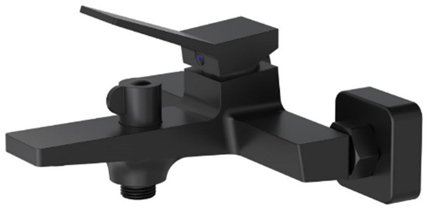 Смеситель для ванны Haiba HB60818-7, латунь, цвет черный купить,NaN