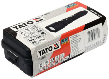 Турестический фонарь YATO YT-08559 ручной черный купить,NaN