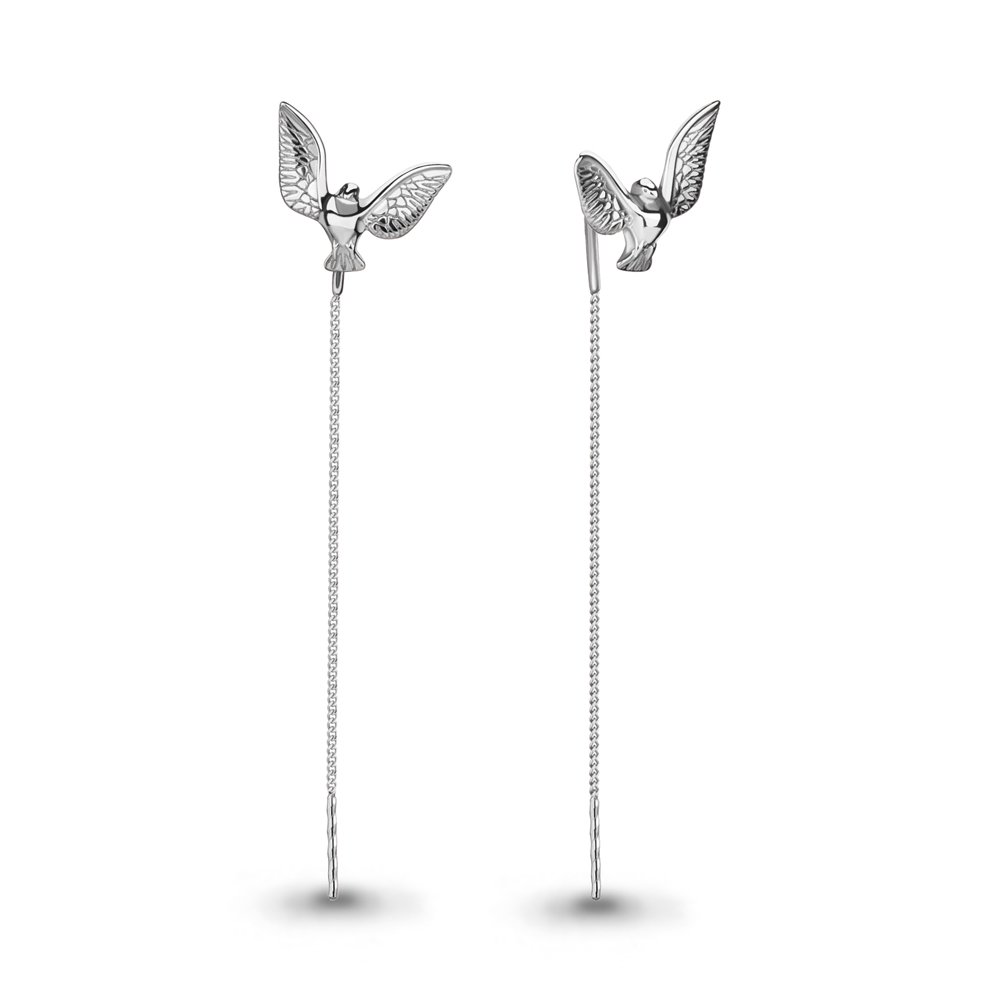 Серьги Aquamarine 34295 купить,NaN