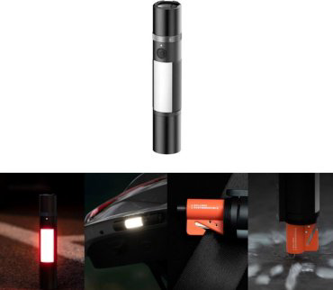 Турестический фонарь Xiaomi MJSDT001QW черный купить,NaN