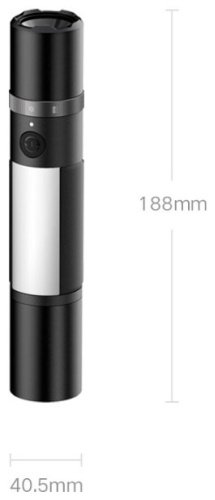 Турестический фонарь Xiaomi MJSDT001QW черный