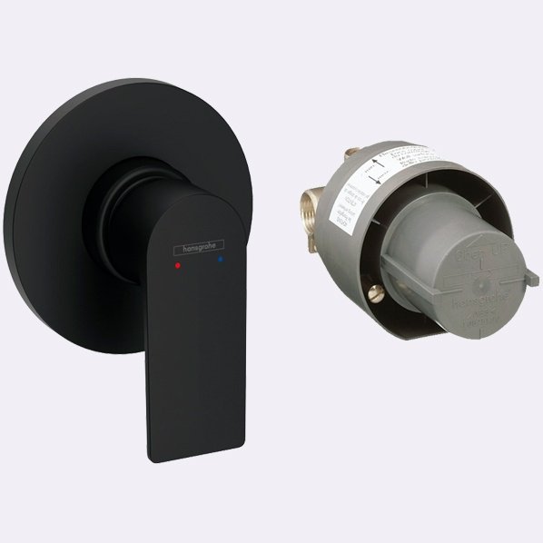 Смеситель для душа Hansgrohe 72658670, однозахватный купить,NaN