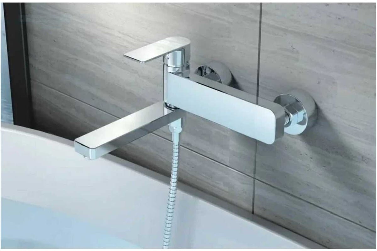 Смеситель для ванны Haiba HB61590, латунь, цвет хром купить,NaN