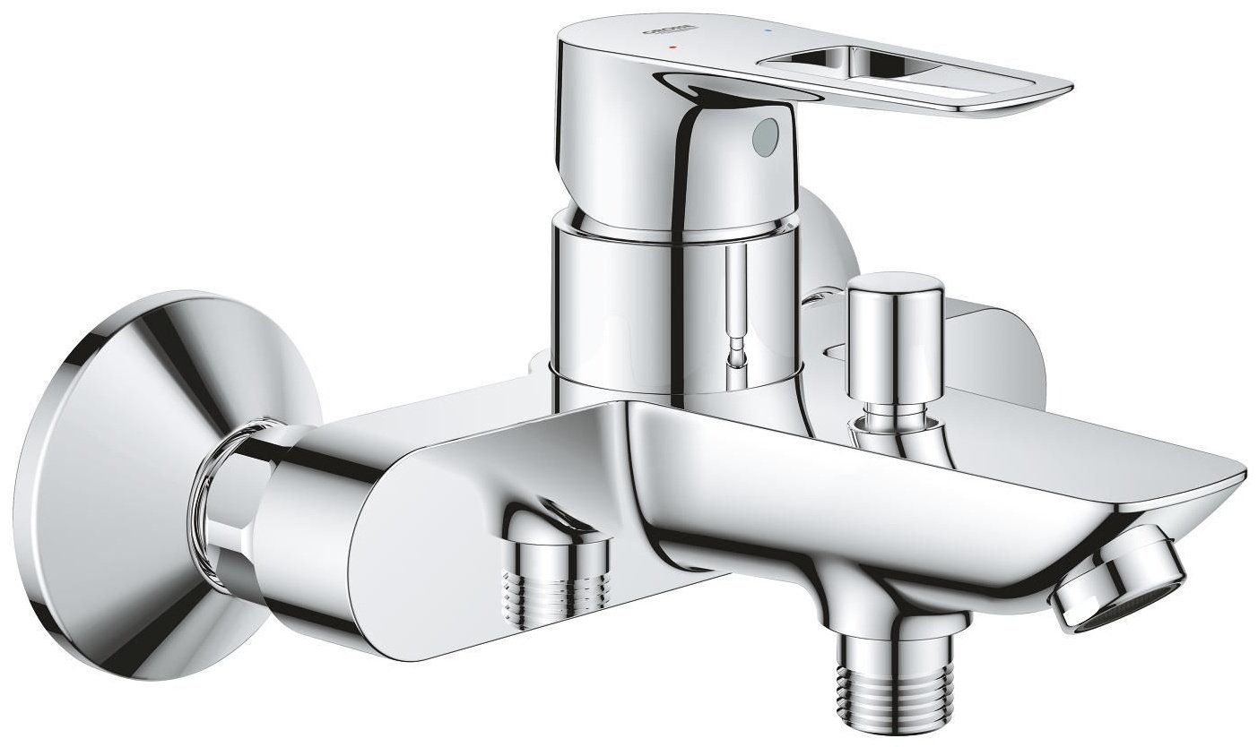 Смеситель для ванны Grohe BauLoop, латунь, цвет серебристый купить,NaN