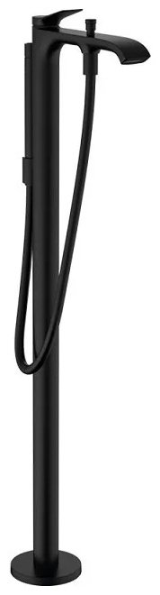 Смеситель для ванны Hansgrohe 75445670, латунь, цвет черный купить,NaN