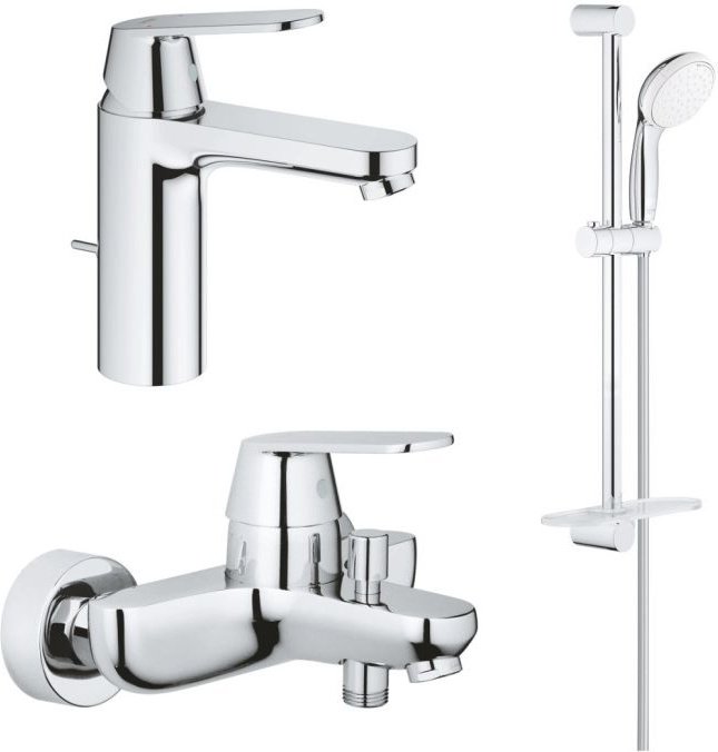 Смеситель Grohe Eurosmart Cosmopolitan, латунь, цвет хром купить,NaN