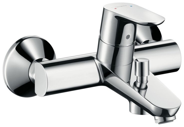 Смеситель для ванны Hansgrohe Focus 31940000, латунь, цвет хром купить,NaN