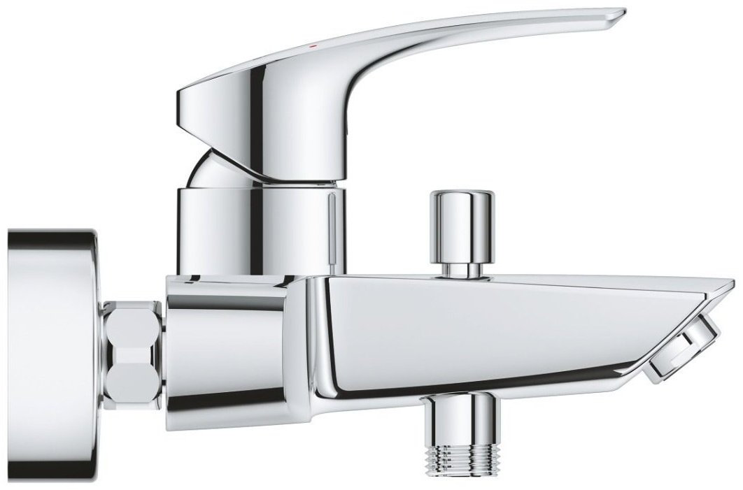 Смеситель для ванны Grohe Eurosmart 33300003, керамика, цвет серебристый купить,NaN