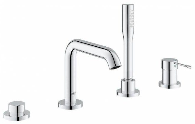Смеситель для ванны Grohe 19578001, латунь, цвет хром купить,NaN