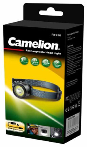 Турестический фонарь Camelion RT256-CBH черный
