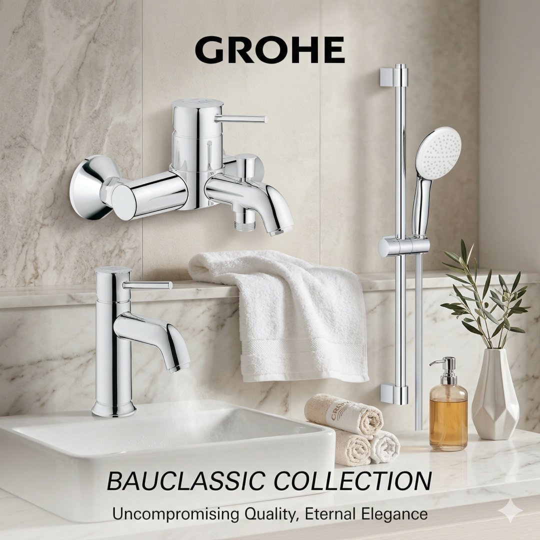 Grohe душевой набор (гарнитур) BauClassic купить,NaN
