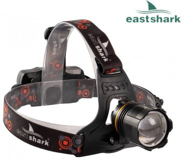 Турестический фонарь East Shark 7478008 черный