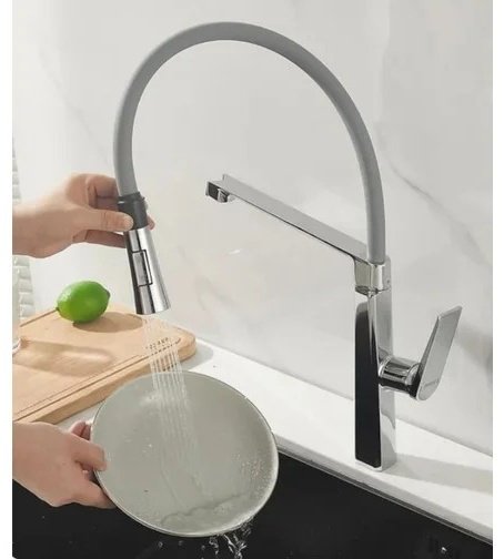 Смеситель для кухни (мойки) Haiba HB73827, однозахватный купить,NaN